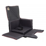 Autosedačka Lux Comfort pre psa S 33 x 45 x 35 cm – čierna